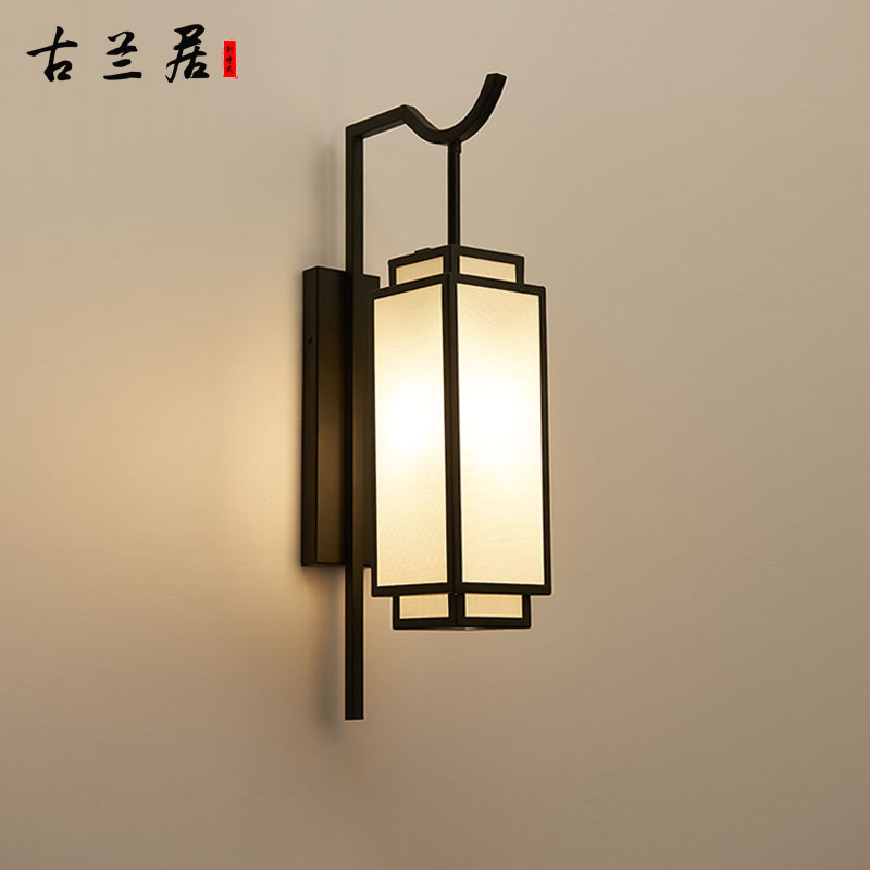 新中式灯具走廊过道灯简约现代玄关阳台楼梯书房卧室客厅墙壁灯