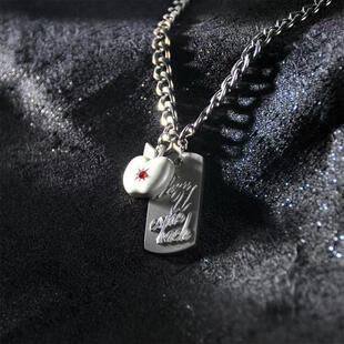 高颜值恋与深空 夏以昼 项链 cos 道具 金属项链