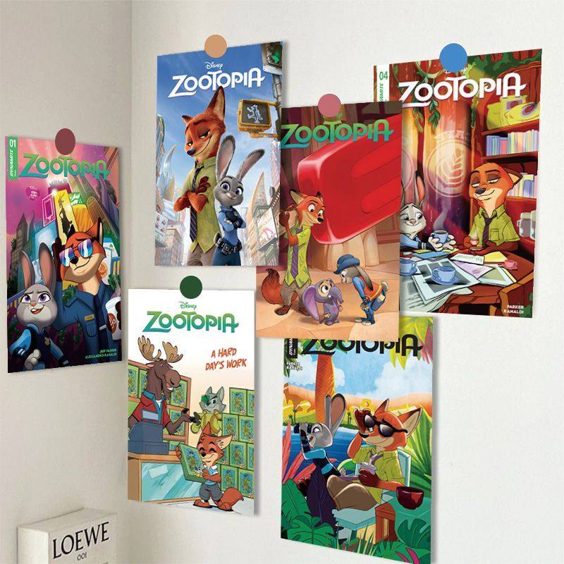 朱迪尼克疯狂动物城海报卡通兔子警官高清壁纸房间宿舍背景墙装饰,模玩/动漫/周边/娃圈三坑/桌游,海报/色纸,淘宝优惠券,粉丝福利购,淘宝优惠卷