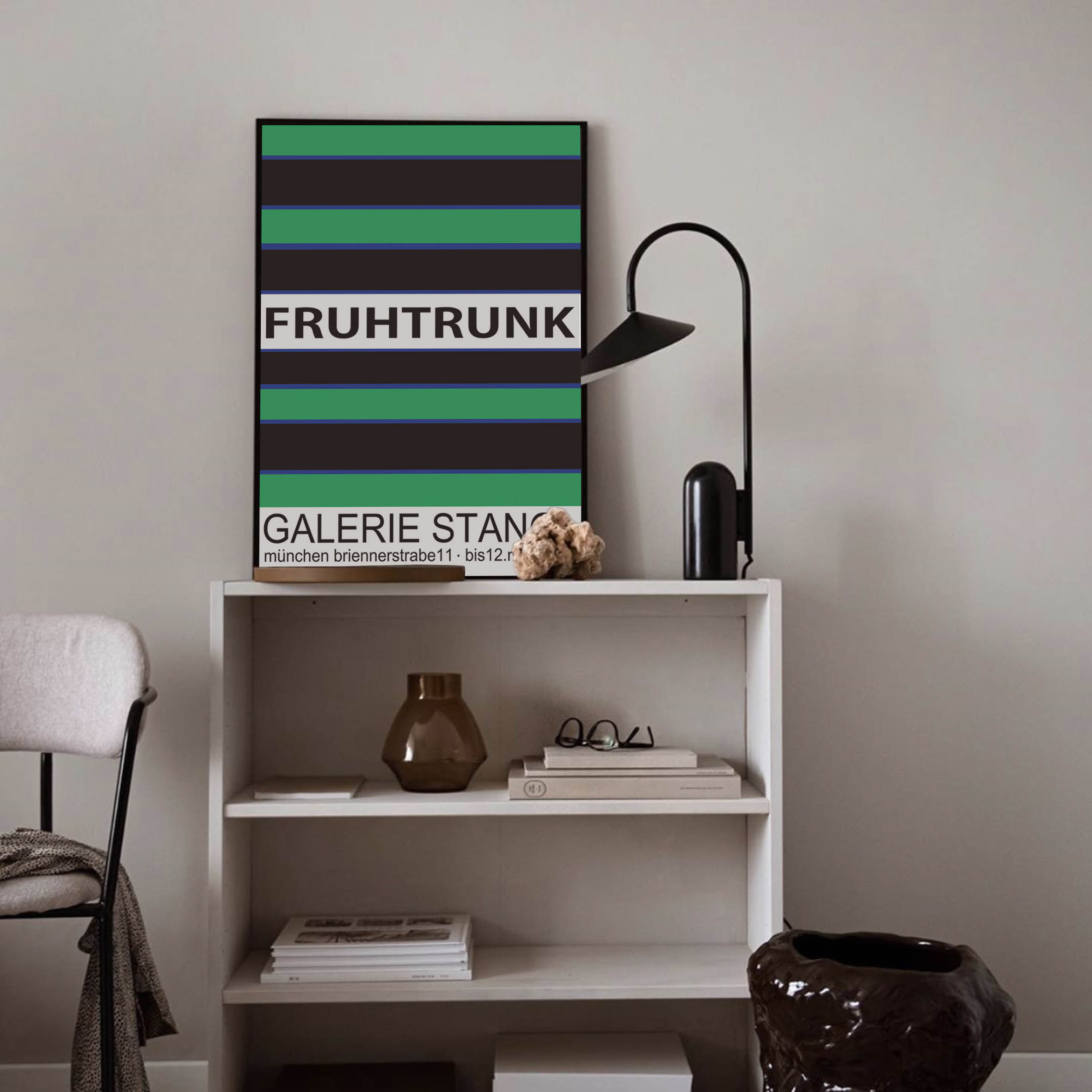 atd复古抽象咖啡馆现代装饰画