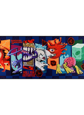 现货龙与地下城鼠标垫桌垫DND经典主题游戏周边官方正版fanthful