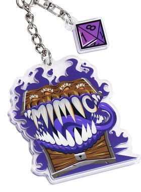 龙与地下城 亚克力挂件钥匙扣盲盒DND游戏周边FANTHFUL11月发货