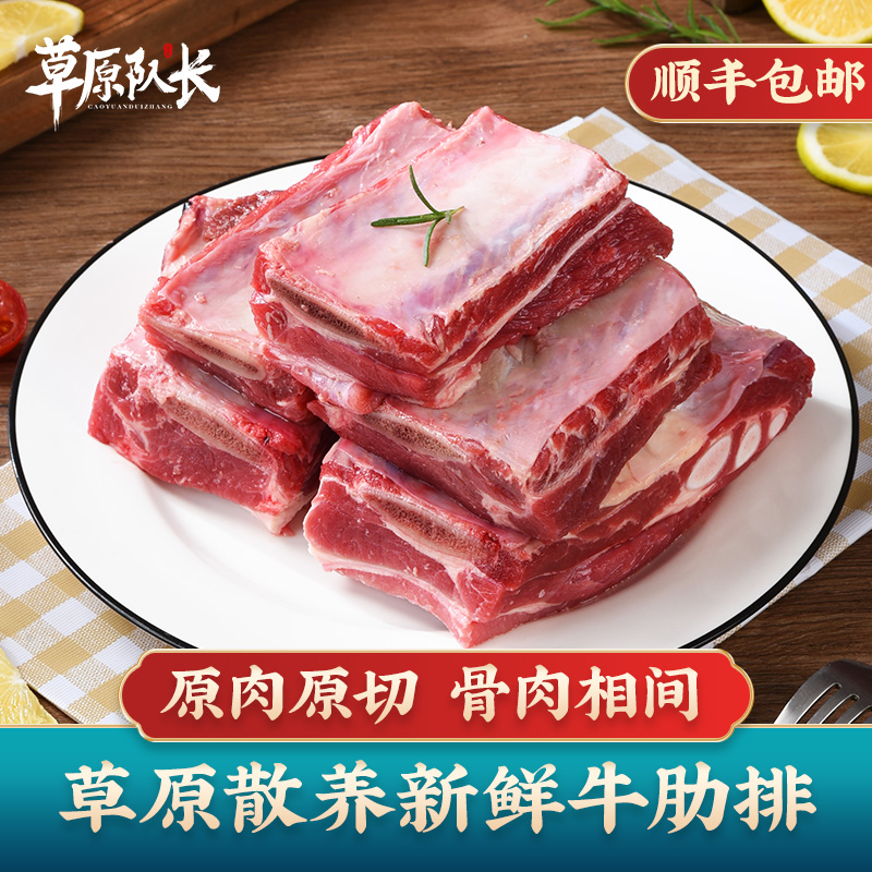 草原队长内蒙古安格斯牛肋排