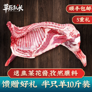 草原队长 内蒙古原切羊肉羊排羊腿羊蝎子新鲜现杀年货礼盒 5000g