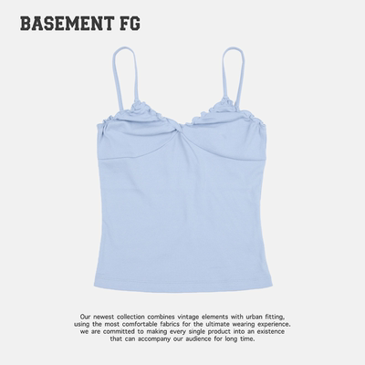 【修身】BASEMENTFG吊带背心女夏季辣妹穿搭性感修身261010203028