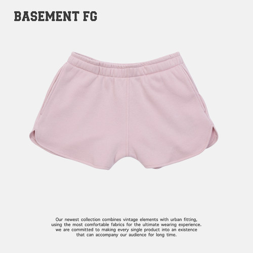 BASEMENTFG高腰A字运动短裤女显瘦百搭休闲热裤261130050025