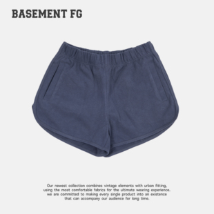 BASEMENT FG高腰A字休闲短裤女显瘦百搭运动热裤261130023030