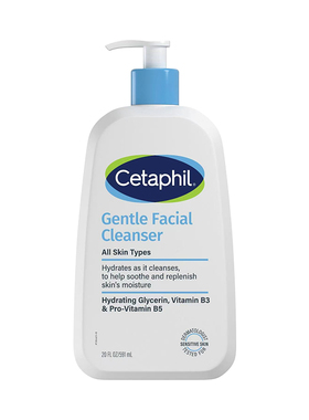 28年6月美国 Cetaphil 丝塔芙温和洁肤露洗面奶单支装591ml（蓝色