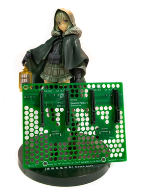 HP/惠普gen7 微型台式服务器Microserver Gen7硬盘背板 热插拔