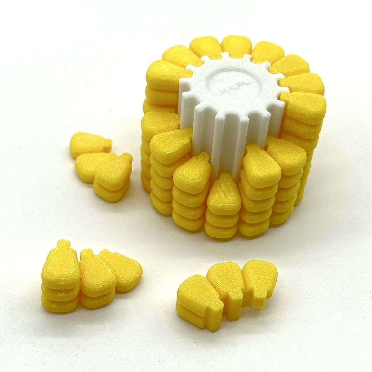 3D打印逼真玉米立体智力拼图
