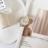 小清新可爱女童手表女款 学生考试专用简约小众气质少女ins风夜光