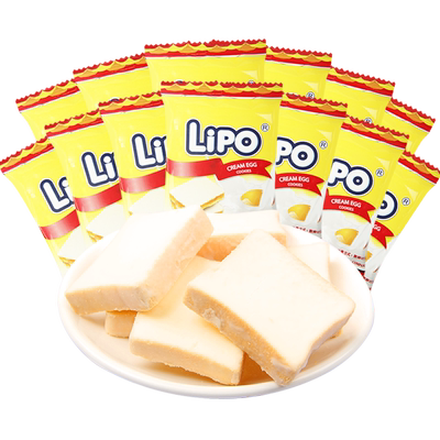 lipo面包干越南进口糕点零食