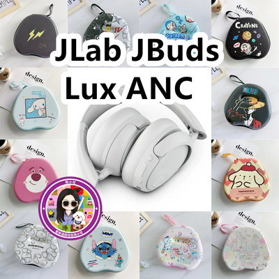 适用JLab JBuds Lux ANC头戴式耳机包卡通EVA保护盒充电头收纳包