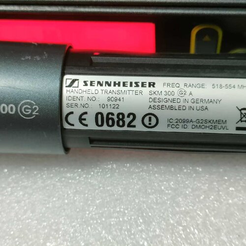 售前询价议价纯原装进口森海塞尔 /sennheiser EW300G2（维修