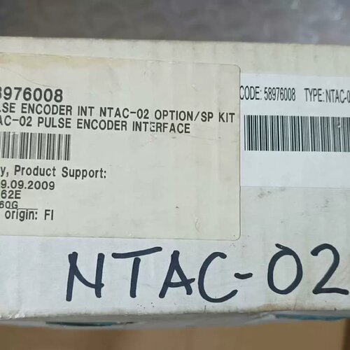 售前询价模块 NTAC-02 庫存備用件 说明