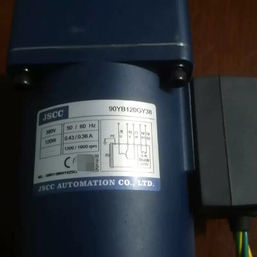 售前询价JSCC精研调速马达90YB120GY38 配标準减速箱90
