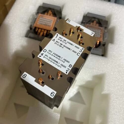 {议价}V100 SXM2散热器 10根铜管 散热效果好
