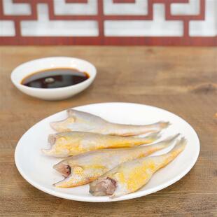 新鲜海捕小黄鱼冷冻商家用黄花鱼加工速冻无头去头开背整箱