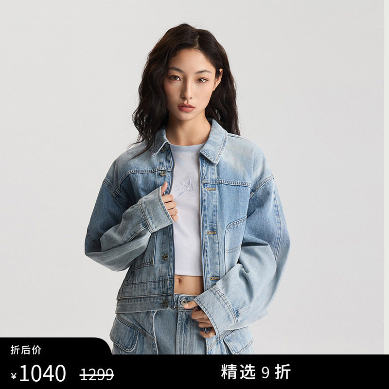 LeexFengChenWang牛仔外套图片