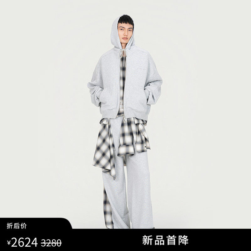 FengChenWang二合一拉链帽衫卫衣图片