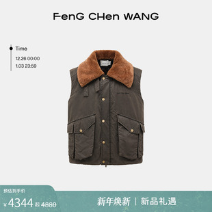 25秋冬水洗棉服马甲男女同款 FengChenWang