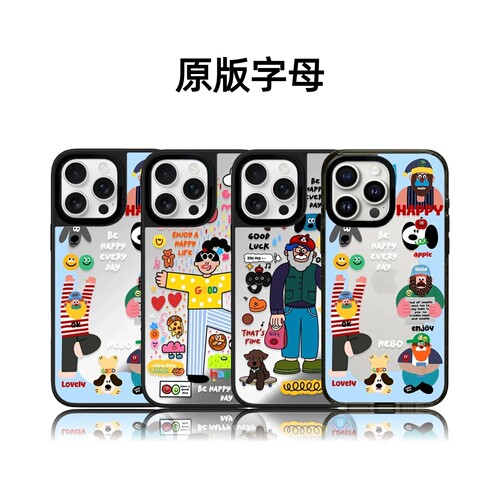 CASETiFiY联名美式老头狗狗17pro适用于iPhone16promax苹果15plus手机壳复古14磁吸13卡通可爱华强北平替潮女