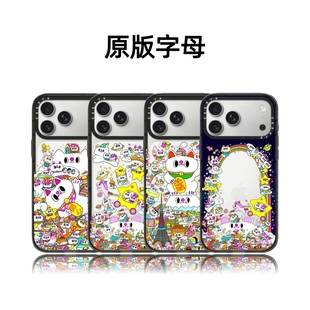 CASETiFiY联名新款幸运招财猫17Pro适用于iPhone16Promax苹果15plus手机壳13磁吸14镜头支架12华强北平替潮女