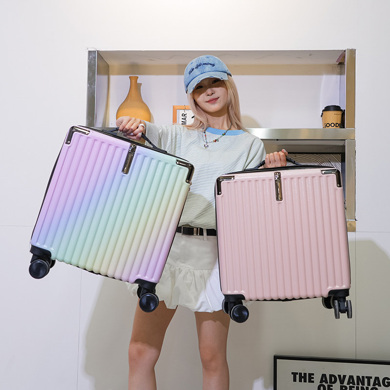艾熙猫行李箱女2025新款20寸登机箱时尚大容量旅行箱万向轮密码箱