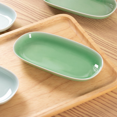 龙泉西冲青瓷酒店商用毛巾碟托盘