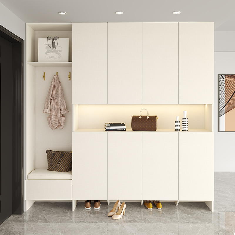 木具格支持定制玄关鞋柜