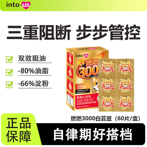 intous燃燃小控热3000白芸豆