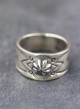 复古男潮朋克风戒指环