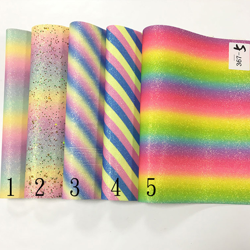 厂家批发 彩虹渐变细粉格利特 闪粉亮片格力特 手袋箱包鞋材面料