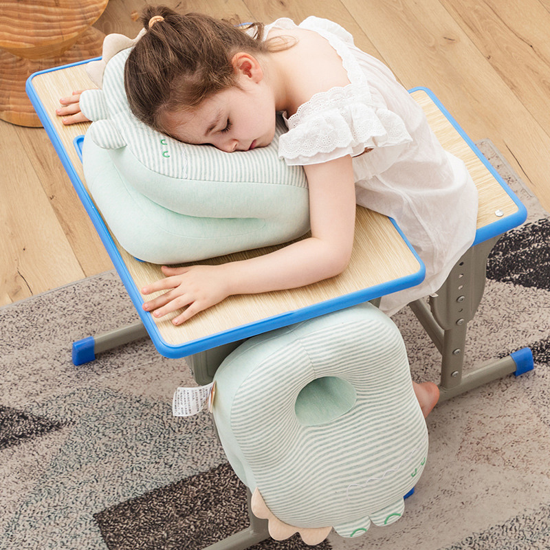 卡通恐龙午睡枕现货家居办公室午睡不累颈椎抱枕枕儿童生日礼物