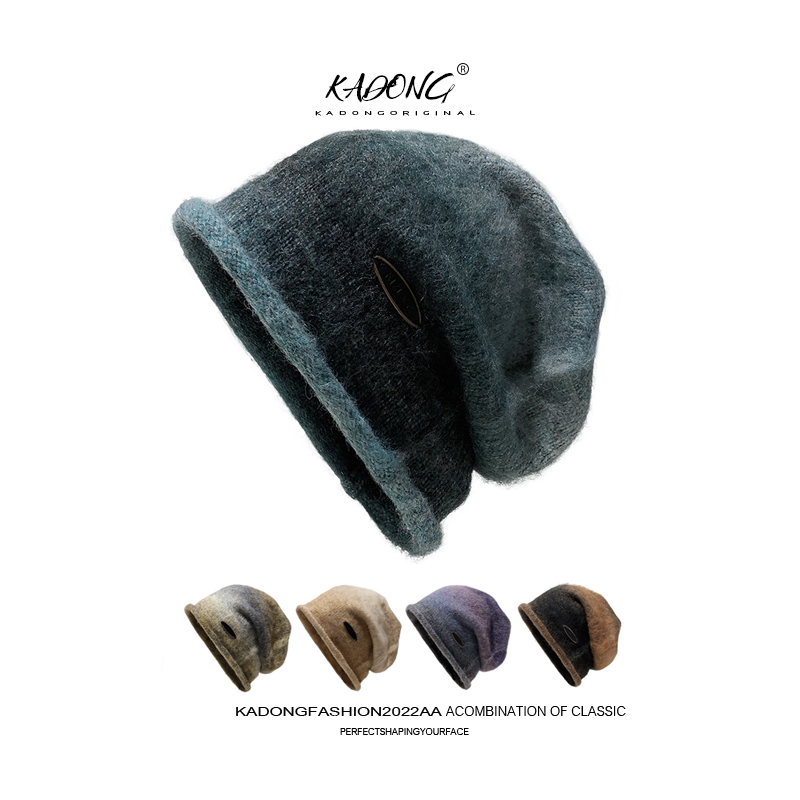 堆堆帽逛街韩版女秋冬显脸小