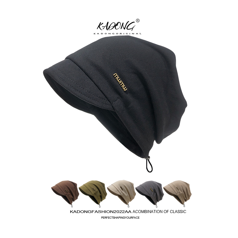 堆堆帽逛街男女通用韩版显脸小