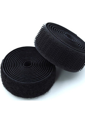 信霆 背靠背魔术贴电脑理线带20mmx1米 2卷装  蓝色