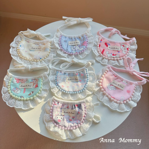 宠物狗狗猫咪卡通可爱围巾口水巾