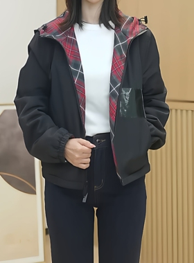 【茱莉福利早场专享】上衣MLE4552W【正反两穿】