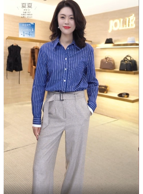 【茱莉福利早场专享】衬衫MLE4991S后拍接受劝退
