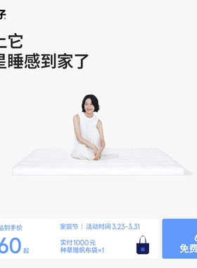 蓝盒子小蓝垫T2Pro记忆棉床垫薄垫家用软垫酒店专用双人榻榻米垫