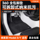 适用全包围脚垫特斯拉焕新版 modely 3航空360软包汽车脚垫配件丫