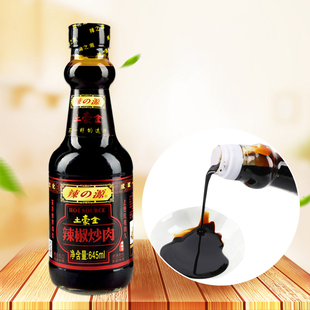 辣之源 辣椒炒肉酱油645mlx1瓶上色红亮持久辣椒炒肉调料调味品