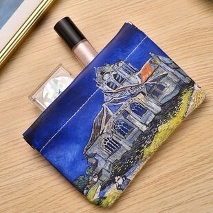 欧美复古奥维尔的教堂收纳包便携式数据线收纳包蓝牙耳机收纳包