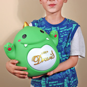 新款 超大号卡通恐龙存钱罐只进不出送男孩子礼物防摔儿童储蓄罐