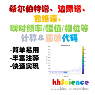 希尔伯特谱、边际谱、包络谱、瞬时频率/幅值/相位等MATLAB代码