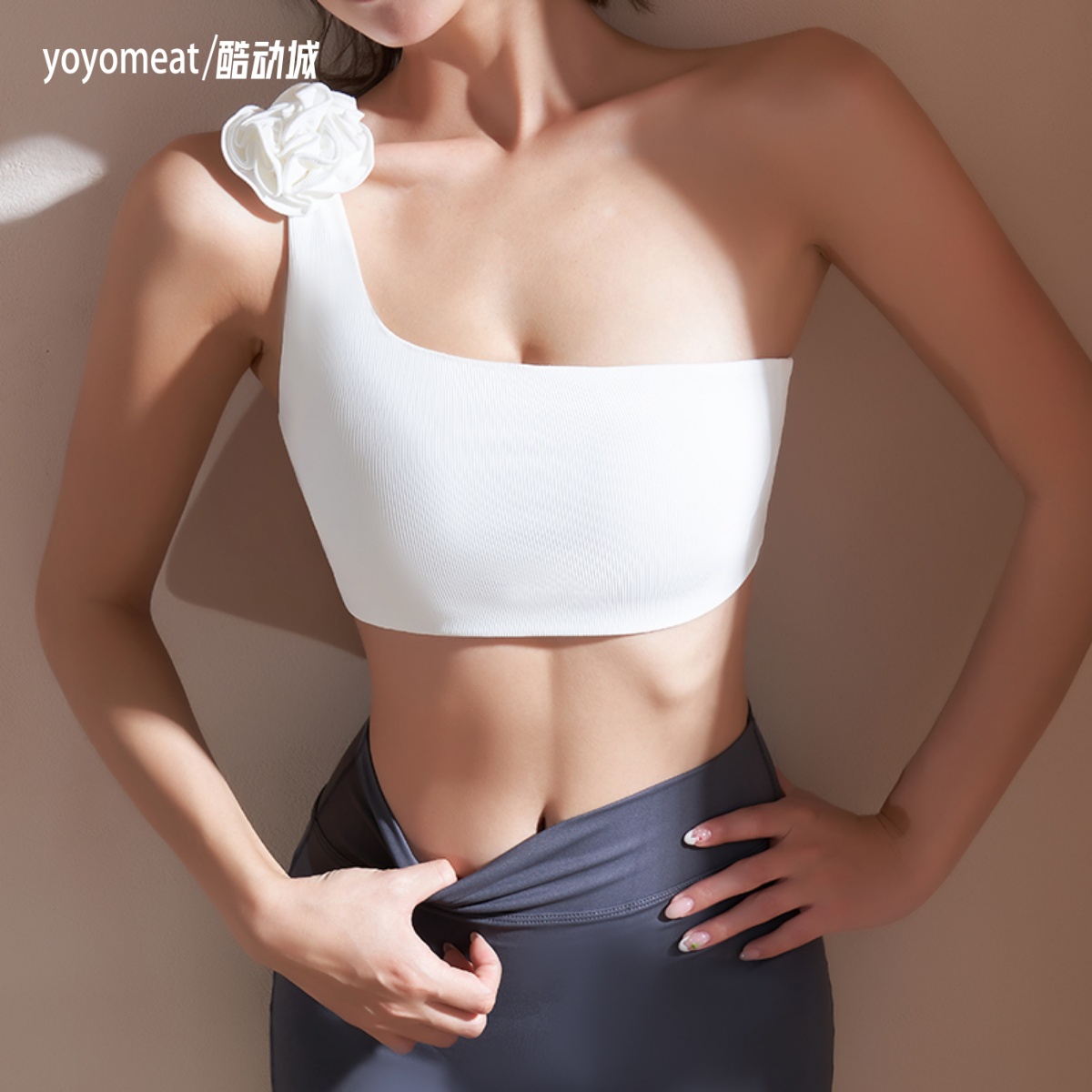 柚柚yoyomeat花朵普拉提瑜伽背心