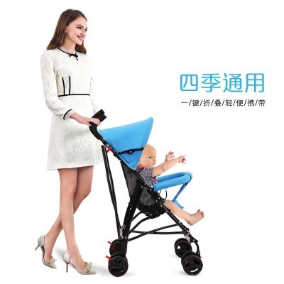 新生轻便坐折叠小孩夏季宝宝易婴儿手推车可伞透气神马躺儿童车