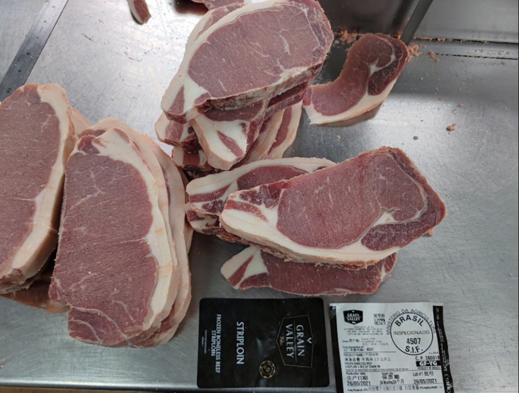 巴西谷饲西冷牛排4507牛外脊牛排