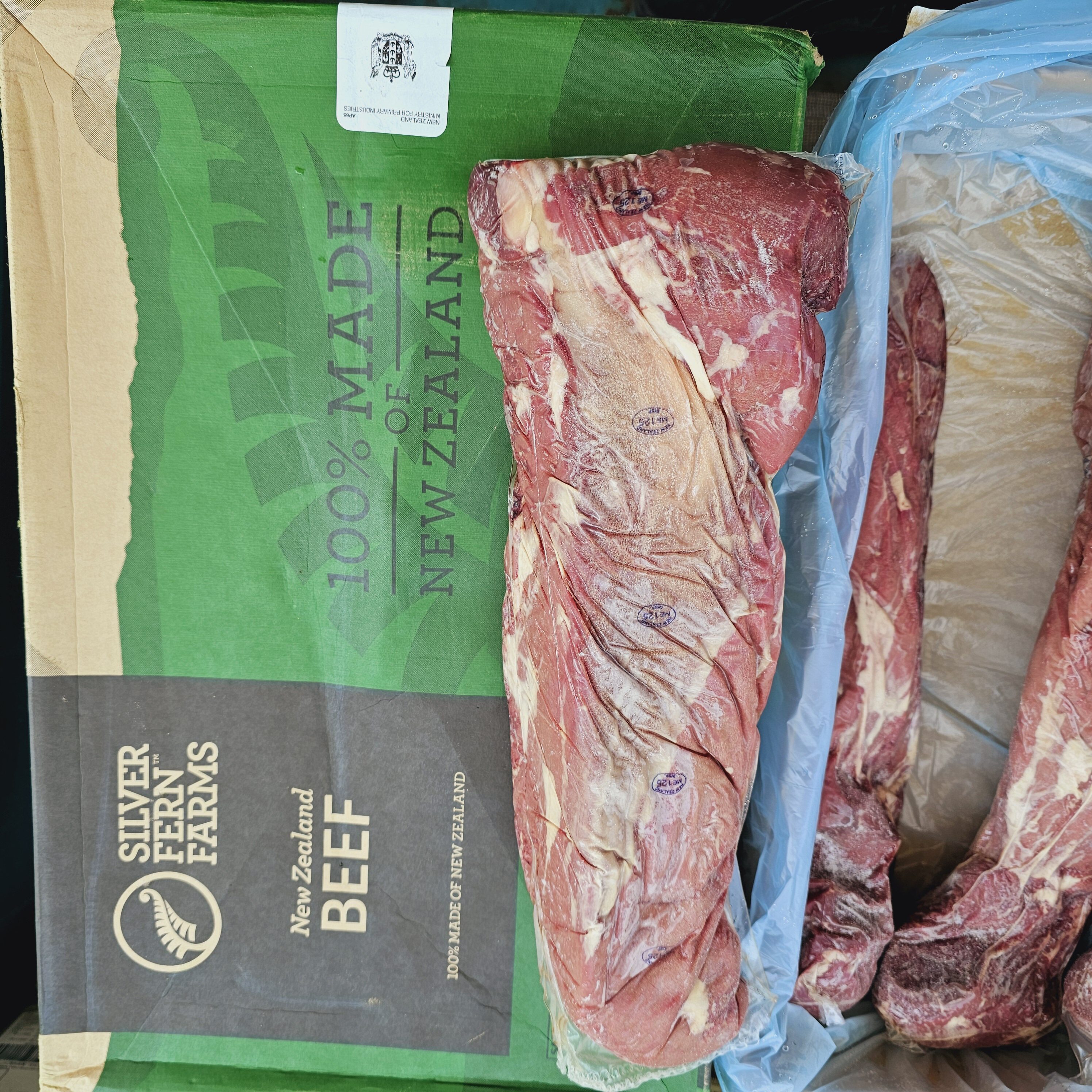 新西兰银蕨牛柳草饲菲力牛柳整条原切2kg定制厚度grass fed beef
